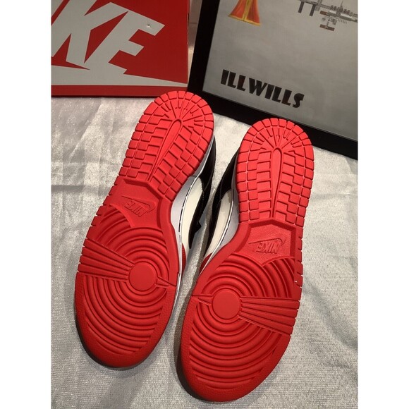Nike Dunk Low EMB NBA 75th Anniversary Chicago Size 9 MEN\'S DD3363-100 Brand New main image 2